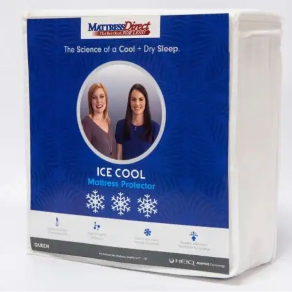 Malouf Bedding Tencel Fabric Cooling Mattress Protector King Size